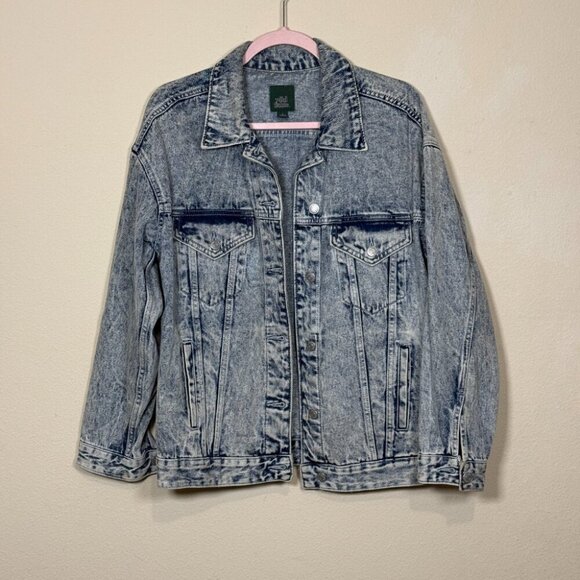 wild fable Jackets & Blazers - Wild fable Denim Jacket blue jean jacket Med Wash Sz S WOMEN USA